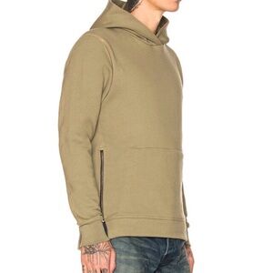 John Elliott Men's Hooded Villain Hoodie in Tan